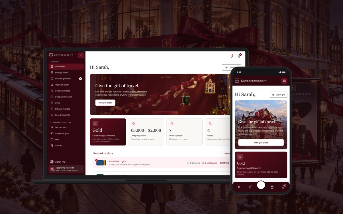 Experiencegift Portal